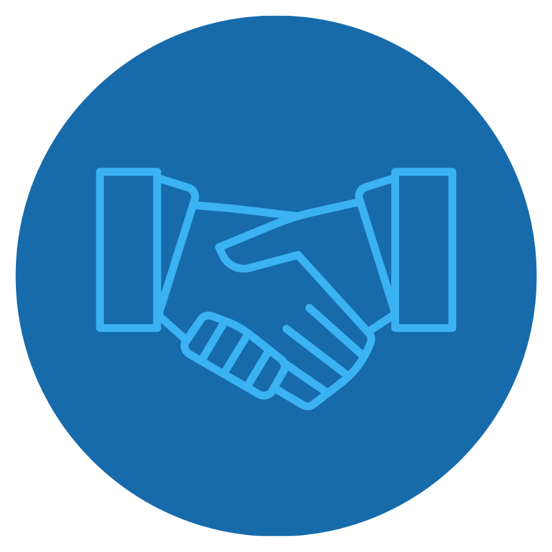 handshake- icon for teamwork