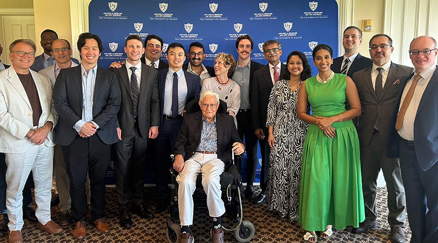 Group photo of the Department at the 2025 Residency Graduation event.